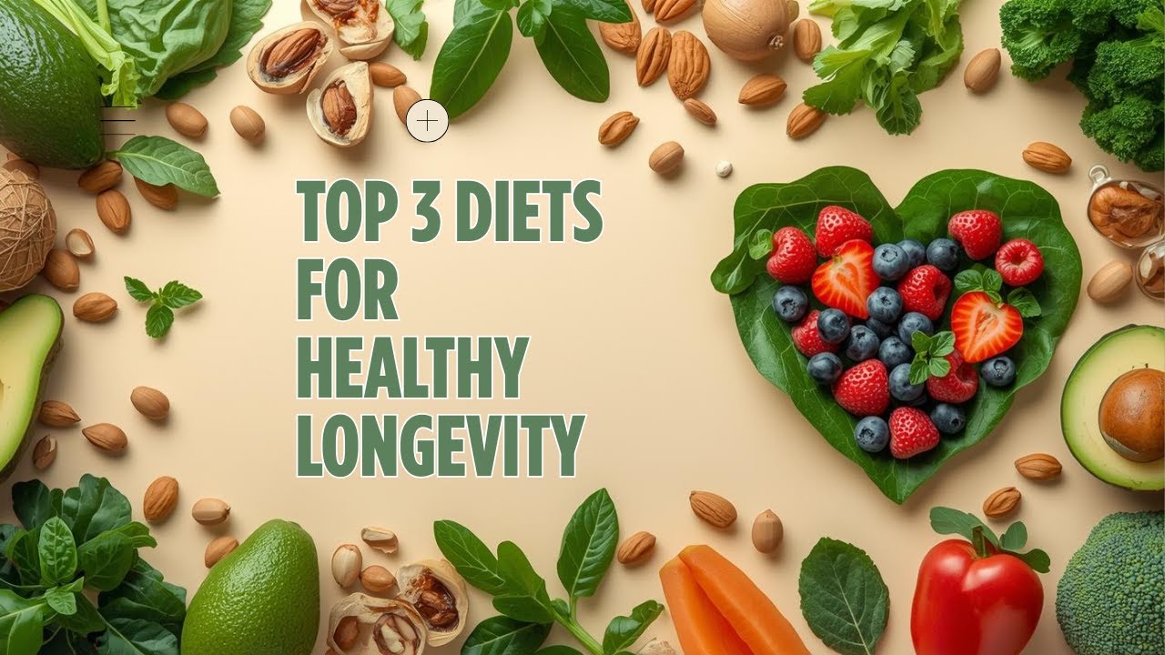 Top 3 Best Diets for Longevity | Eat This to Live Longer & Healthier