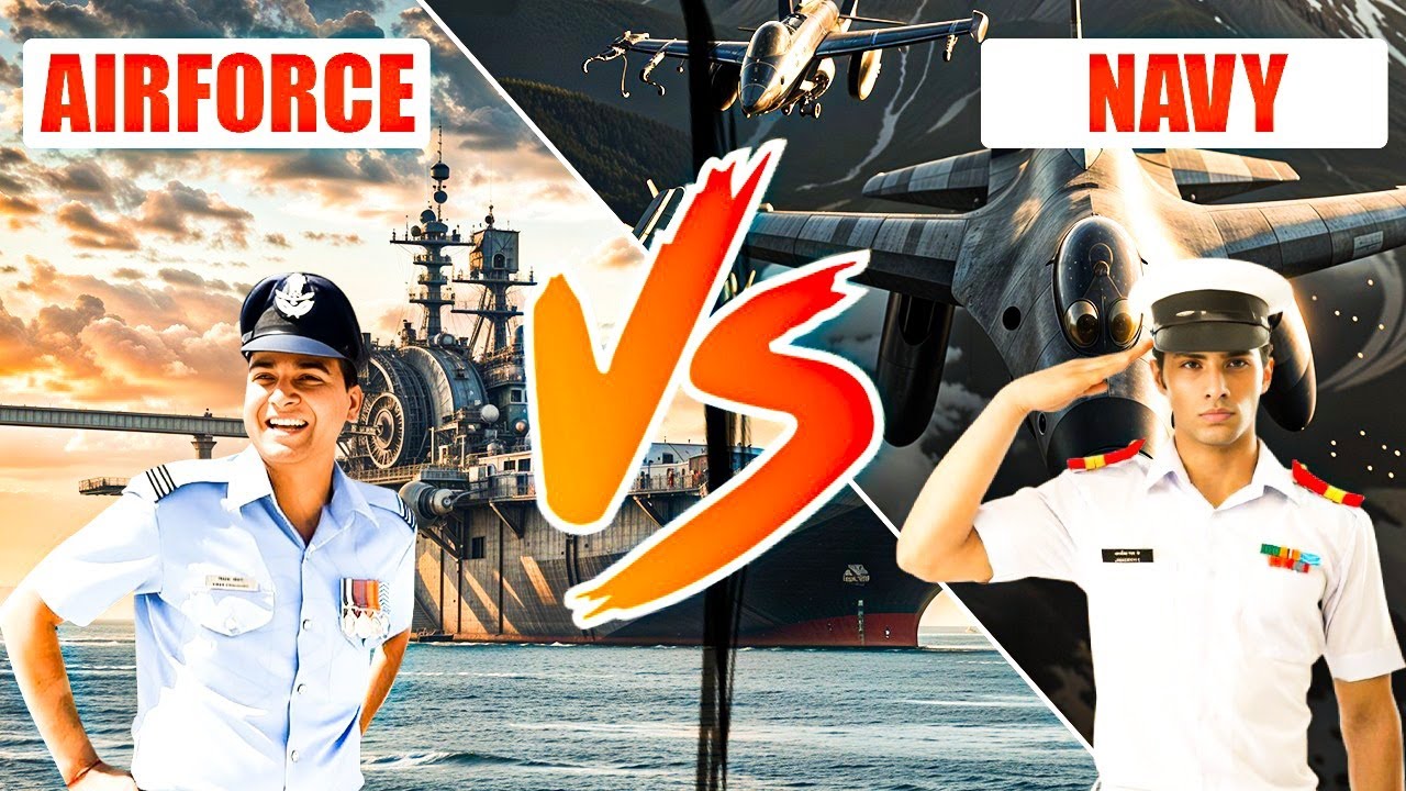 Indian Airforce Vs Indian Navy - Which is Best & What You Choose | Difference of Airforce & Navy