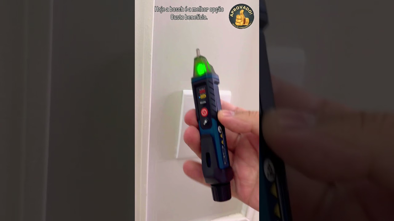 Qual a melhor caneta detector de tens&atilde;o sem contato. Veja teste r&aacute;pido de 7 marcas diferentes. #