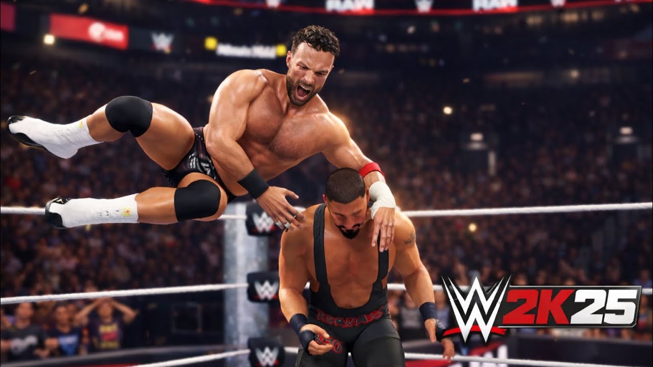 LA Knight vs Bron Breakker – RAW | WWE 2K25