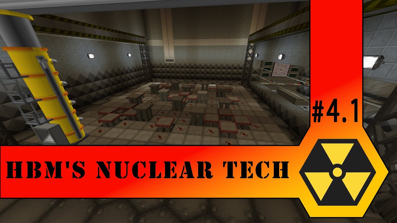 ☢ Обзор мода Hbm's Nuclear Tech | Часть 4.1 | РБМК | Minecraft 1.7.10