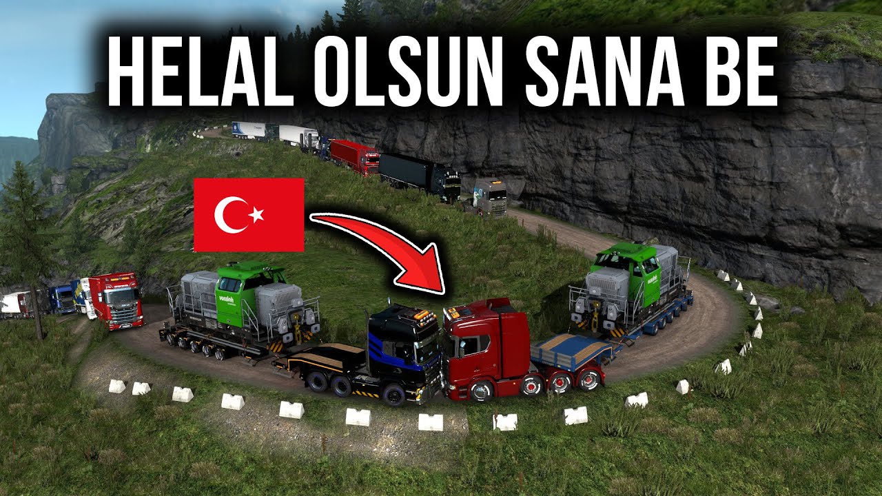 HELAL OLSUN !! TÜRK TIRCI YABANCI ADAMA RACON KESTİ !! KİRKENES MADEN YOLU | ETS2MP