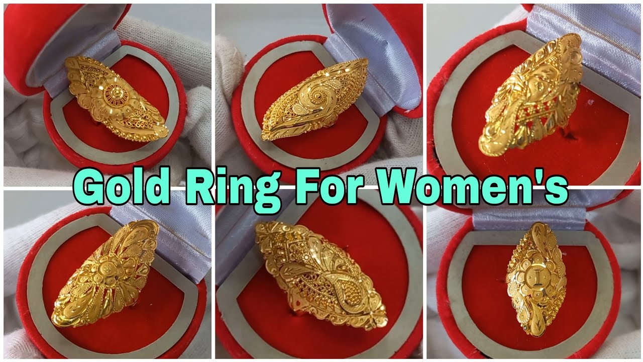 Gold ring designs for womens with price || Ladies finger ring designs in gold