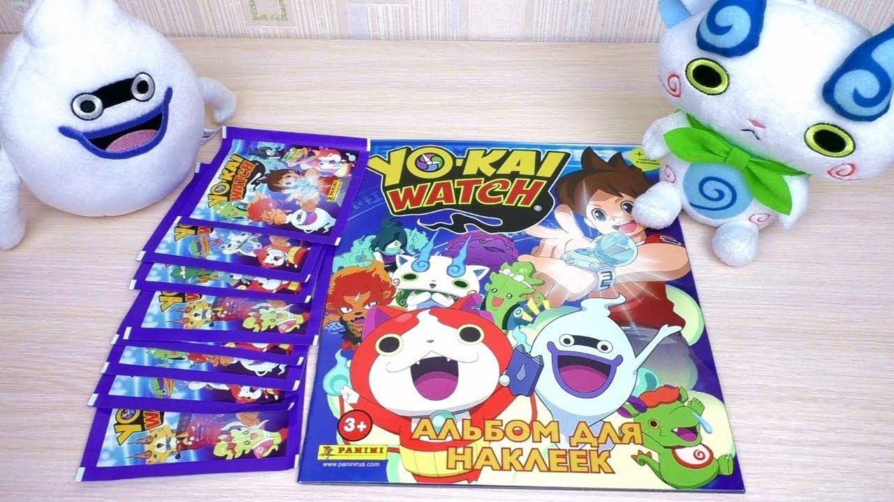 PANINI YOKAI WATCH / Время Йо Кай. Обзор альбома и первые наклейки