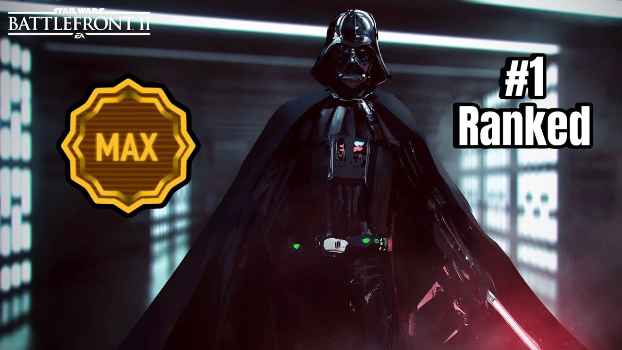 This Is What The #1 Ranked Max Level 1000 Darth Vader Looks Like | Star Wars Battlefront 2