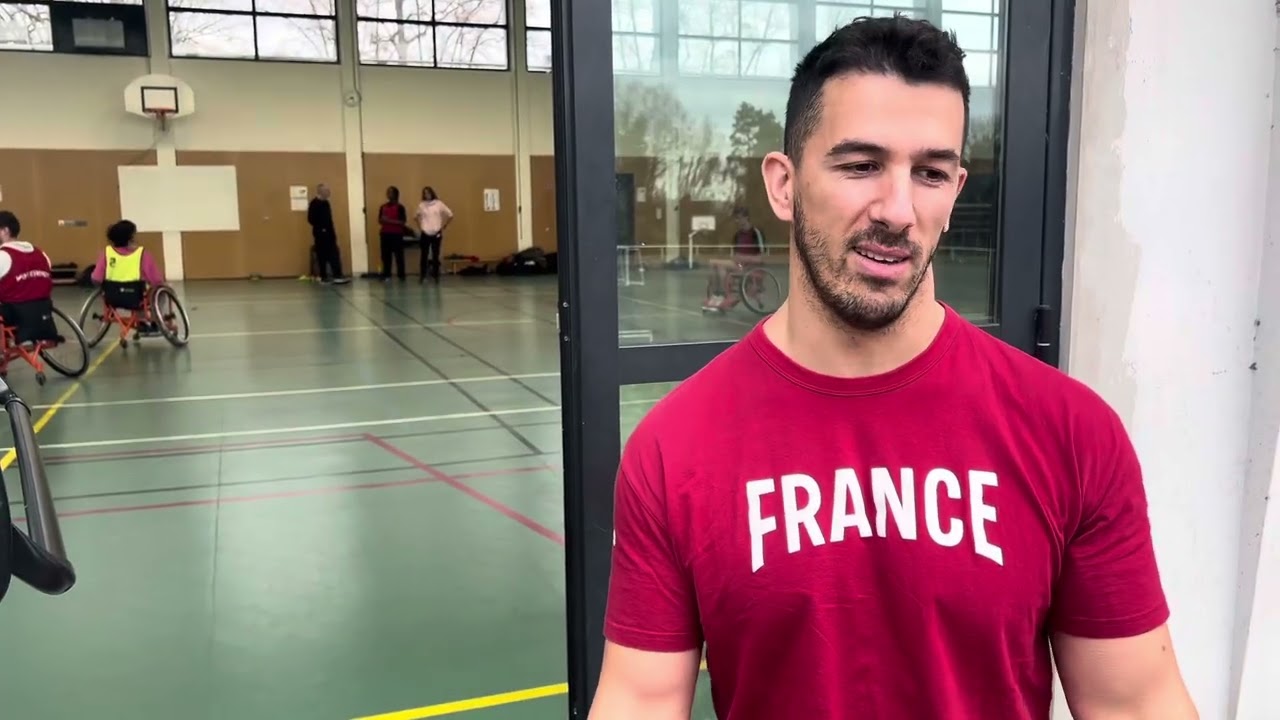 Rencontre avec 2 joueurs de l’équipe de France basket Fauteuil :Sofiane Mehiaoui et Ibrahim Guirassy