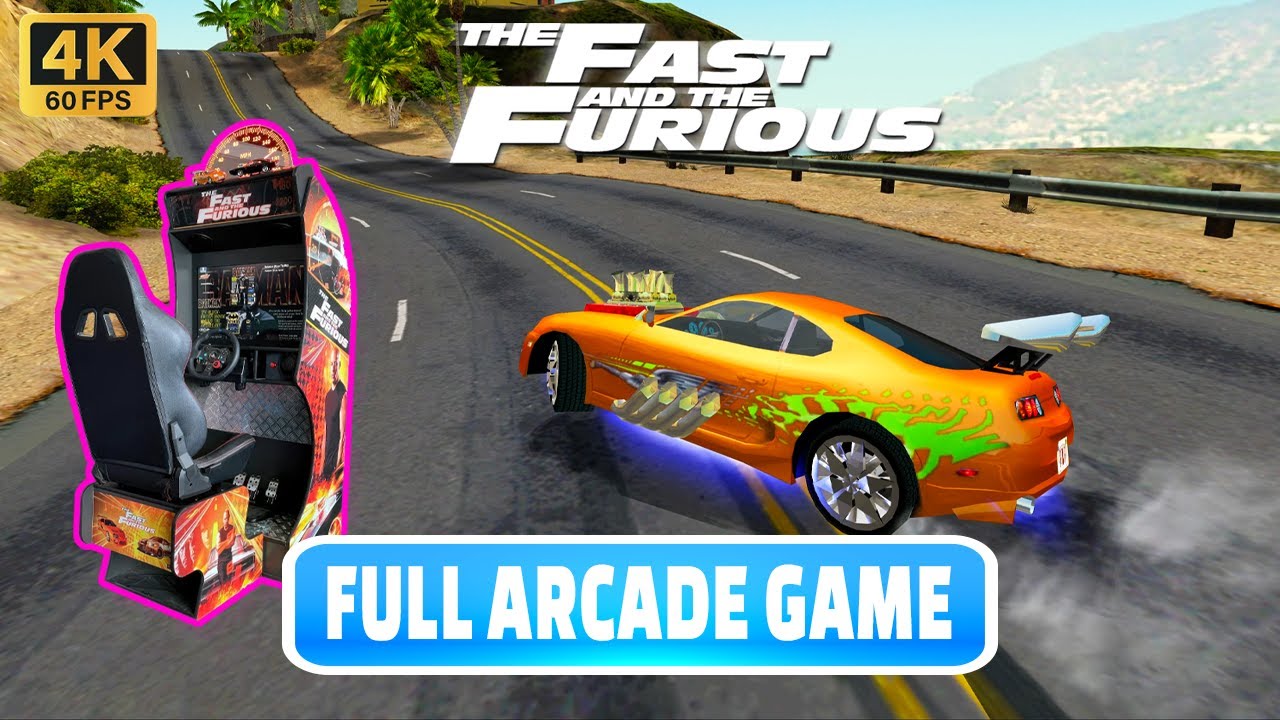 Fast And Furious Arcade Toyota Supra MAX TUNE 4k - All 12 Races 1st Place