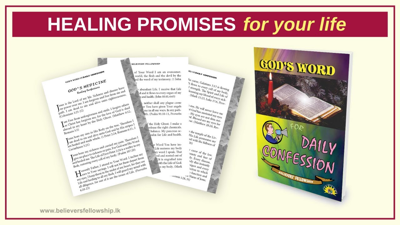 Healing scriptures | God&rsquo;s medicine | Healing confessions | Healing Promises for your Life
