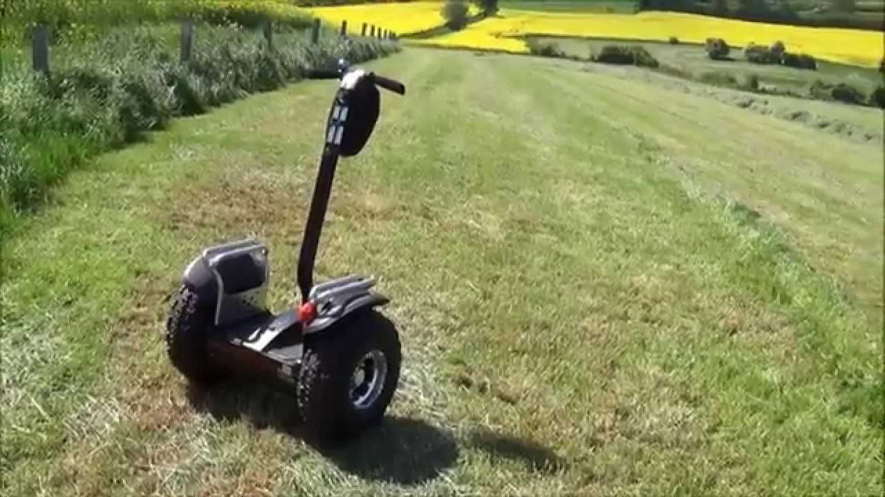 Windrover V3+ tout terrain premier test concurrent Segway X2