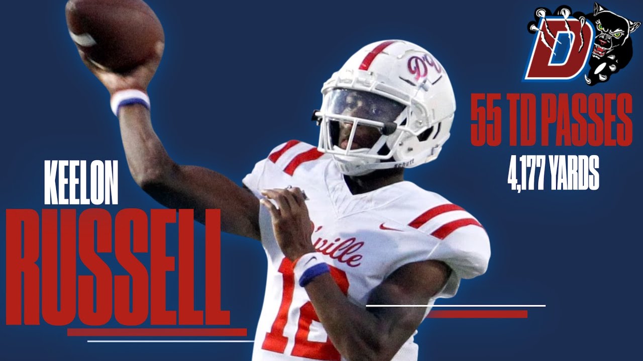 Duncanville's Keelon Russell: All 55 TDs of SR SZN 5***** QB Alabama Signee