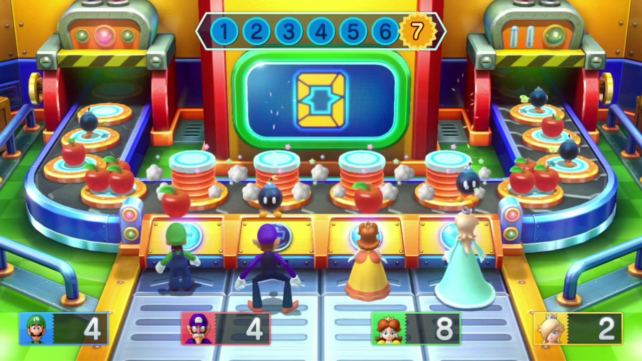 Mario Party 10 - All Score Minigames (Luigi Gameplay) | MarioGamers