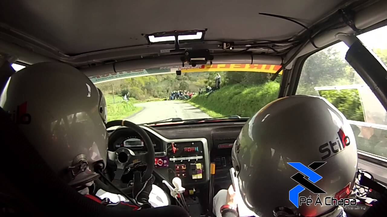 Onboard Álvaro Méndez - David Enríquez / TC- Pavimentos Noia / Rally de Noia 2016 - Pé Á Chapa