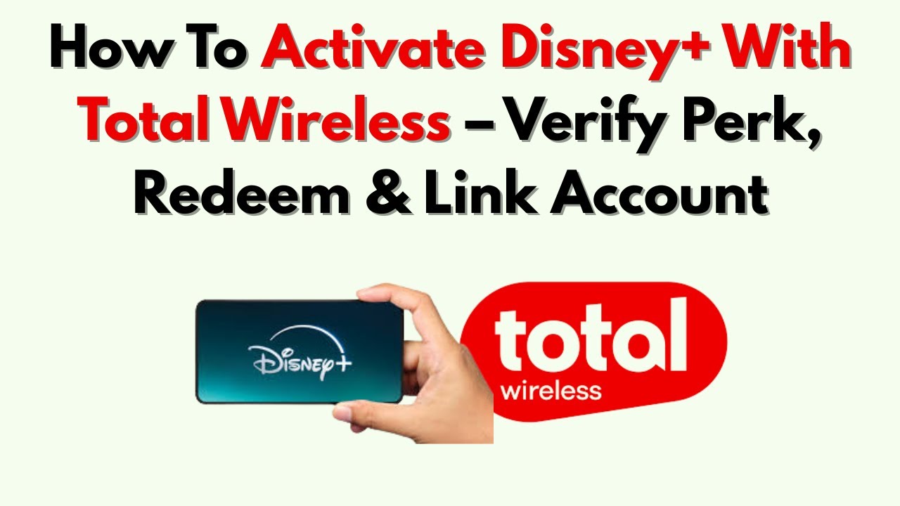 Jak aktywować Disney+ za pomocą Total Wireless &ndash; zweryfikuj bonus, wykorzystaj i połącz konto