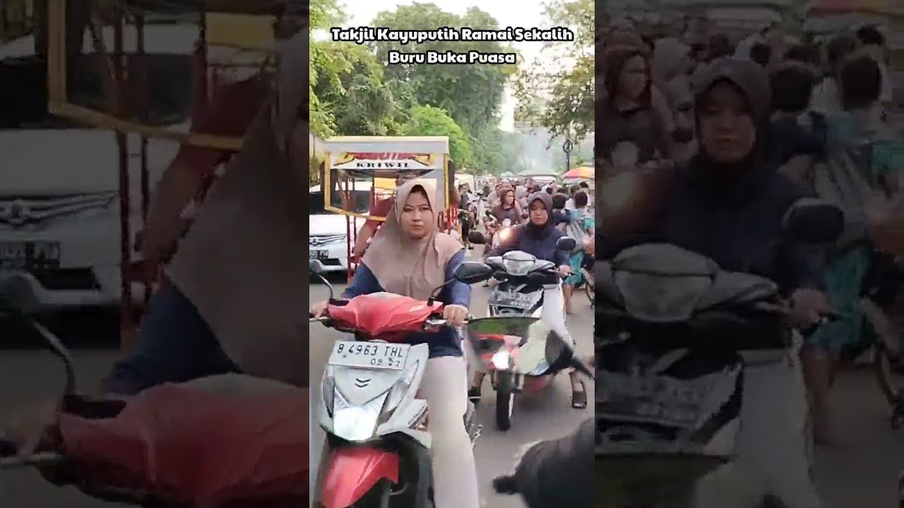 Cari Takjil Di Kayuputih Paling Ramai Bangat Buat Buka Puasa #Shorts #Macammacamtakjil