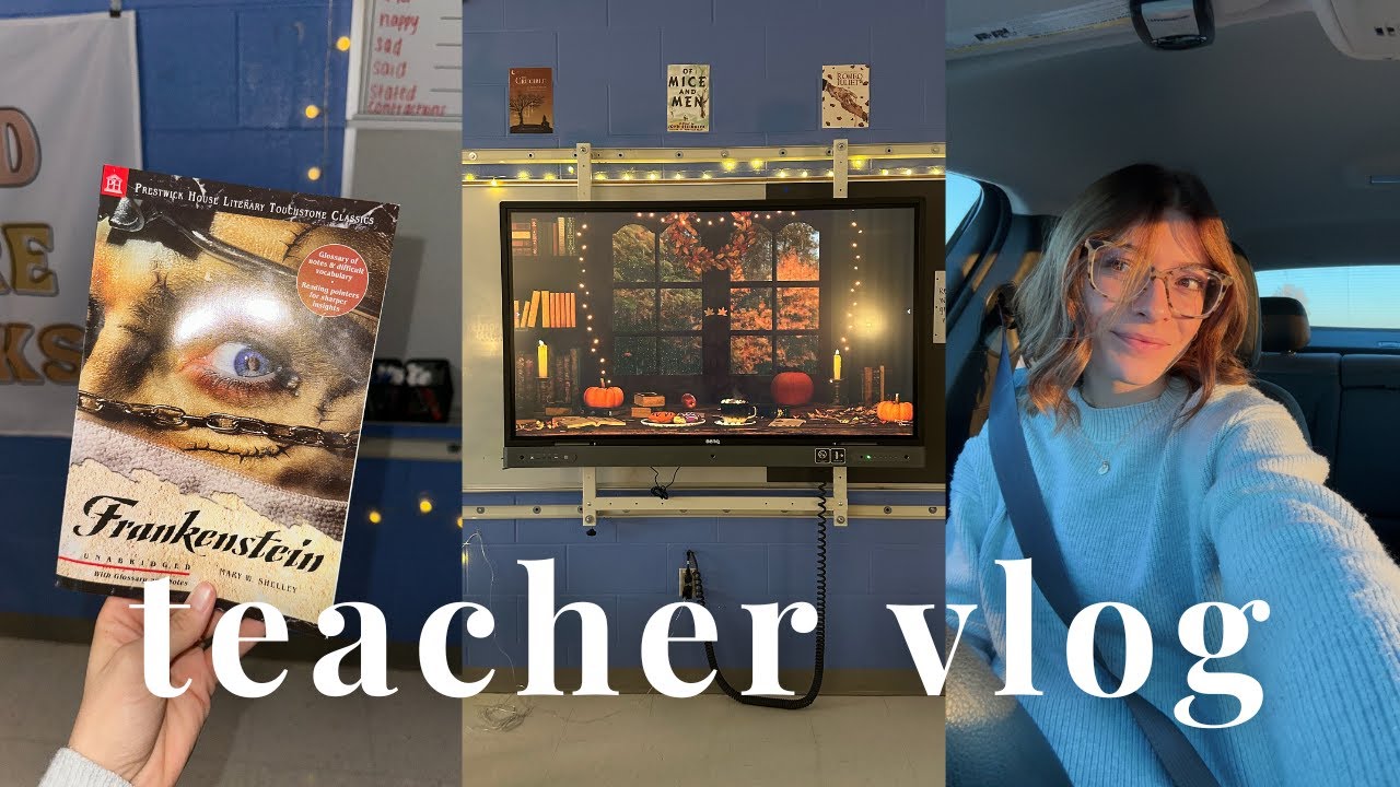 TEACHER VLOG | spend a week teaching high school English!