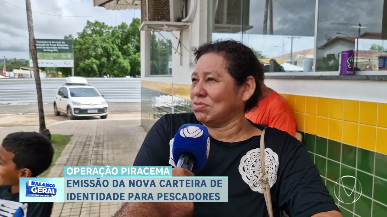 OPERAÇÃO PIRACEMA EMITE NOVA CARTEIRA DE IDENTIDADE PARA PESCADORES