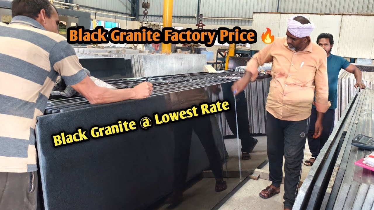 Black Granite Wholesale Price | Direct👉 Krishnagiri Granite Factory 2025 | Black Granite Cheap Rate 