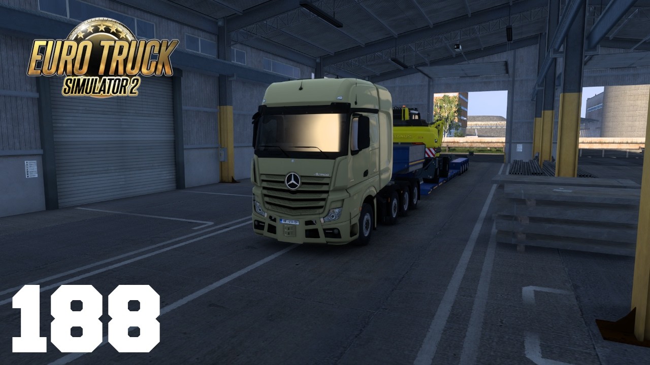Euro Truck Simulator 2 - GAMEPLAY - Belgrado a Pristina #188 60 FPS FHD