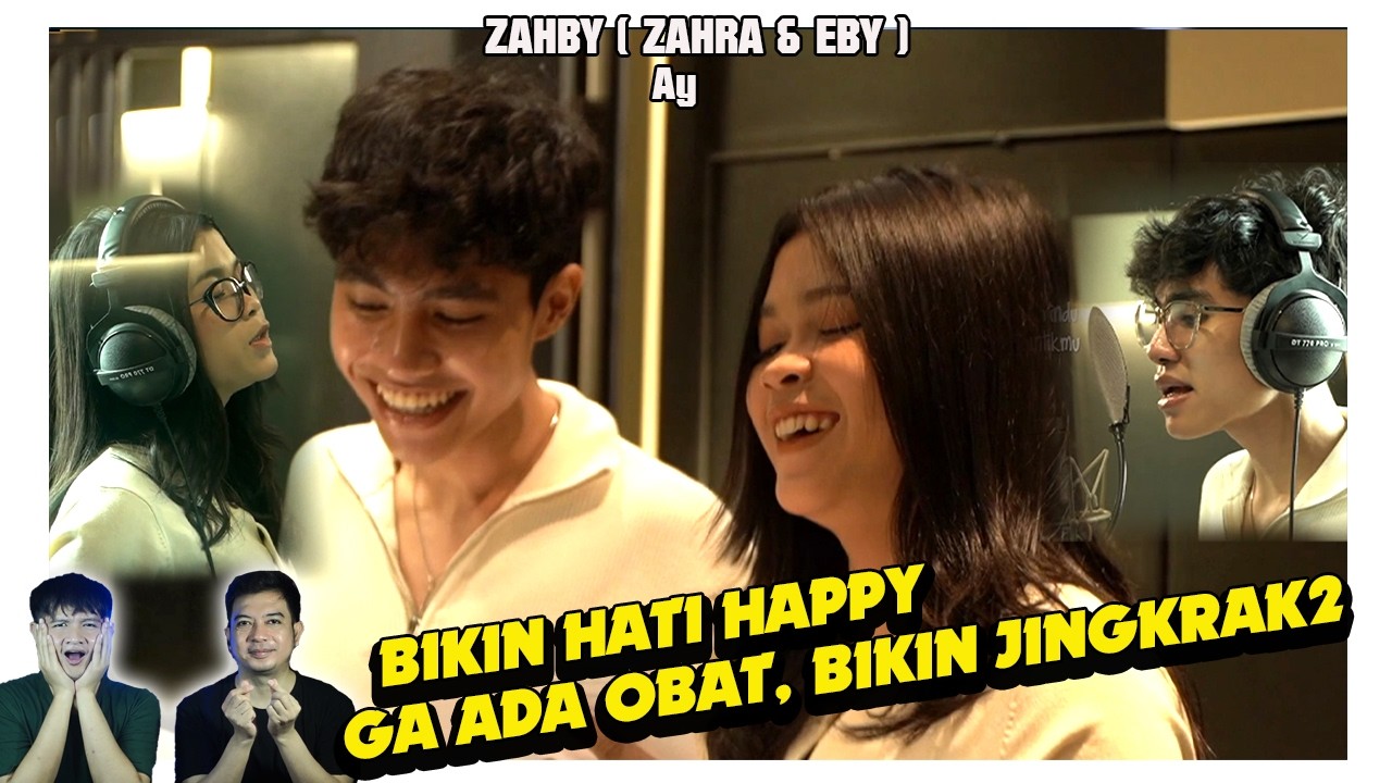 Super happy !! Zahby Zahra & Eby Ay. Surprisenya surprise banget sampe guling guling.