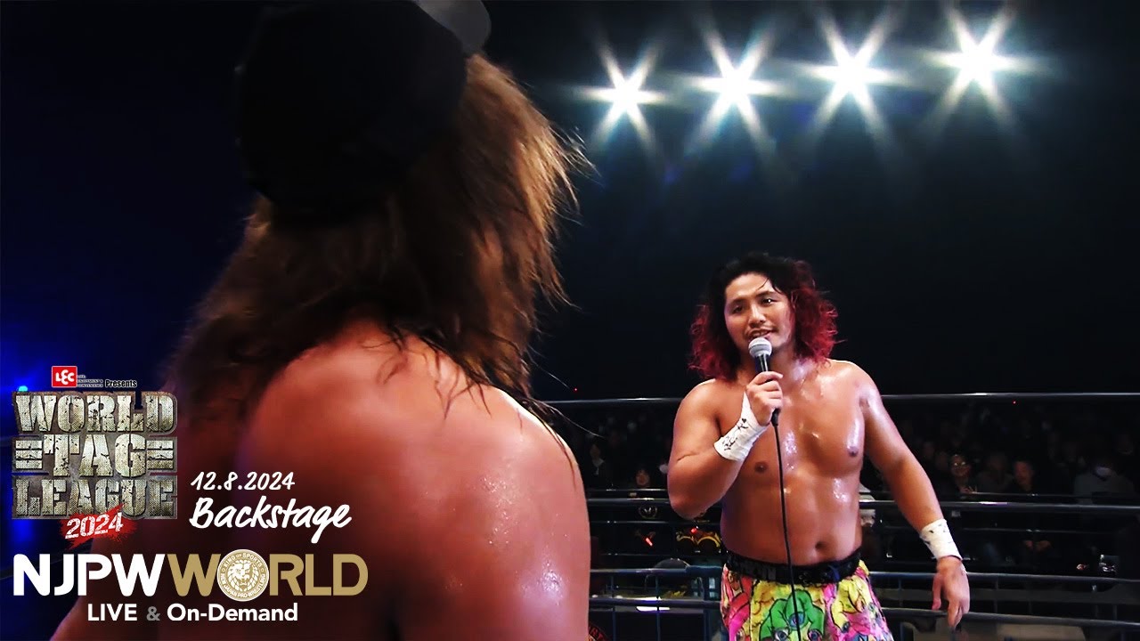 #njwtl 8th match Backstage (with Subtitles) 12/8/24｜WORLD TAG LEAGUE 2024 第8試合 Backstage