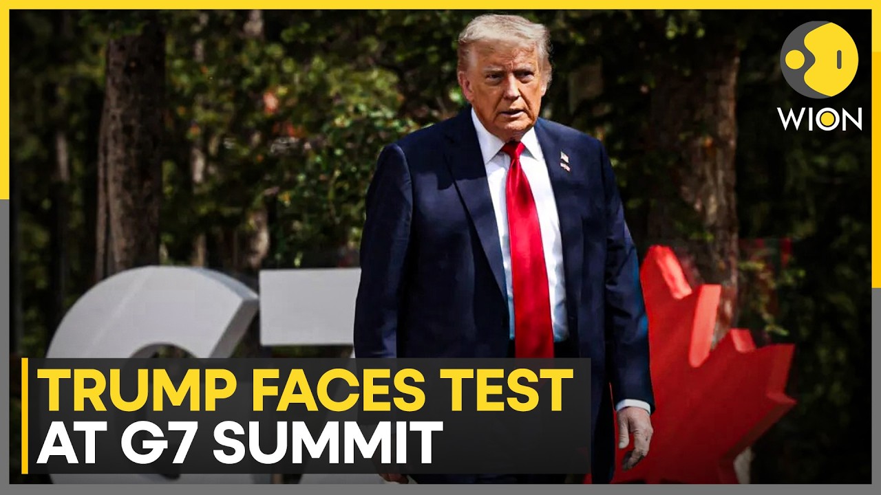 G7 Summit 2026: Trump Faces Major Test At Crucial G7 Summit Amid Global Crises | WION