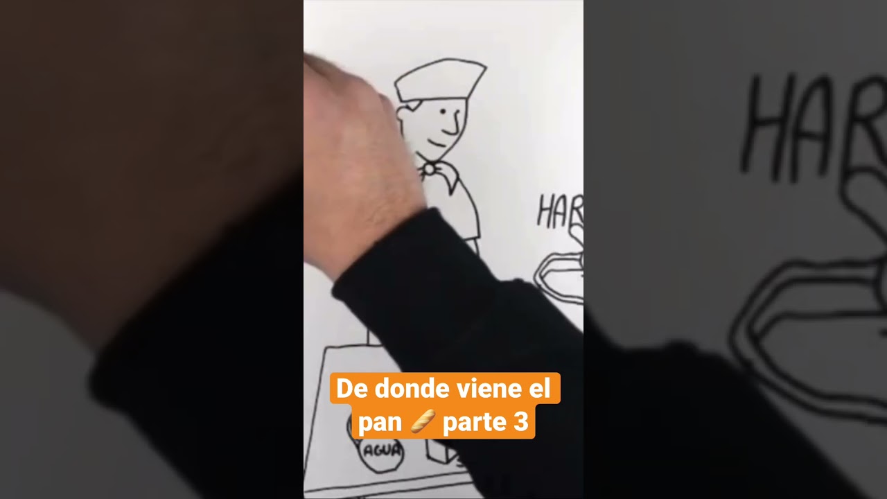 De donde viene el pan 🥖 parte 3 #dedondevieneelpan #viralshort #pan #dibucuentos