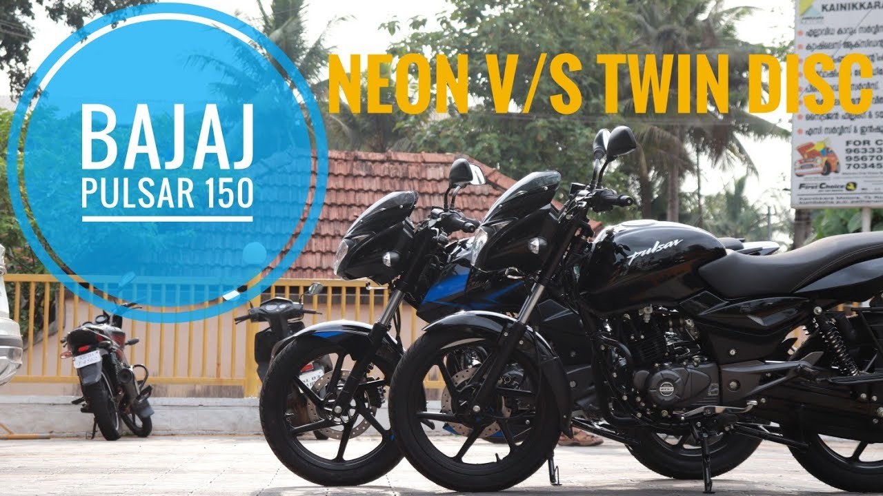 Bajaj Pulsar 150 neon vs twin disc 2019 | Full Review | Comparison