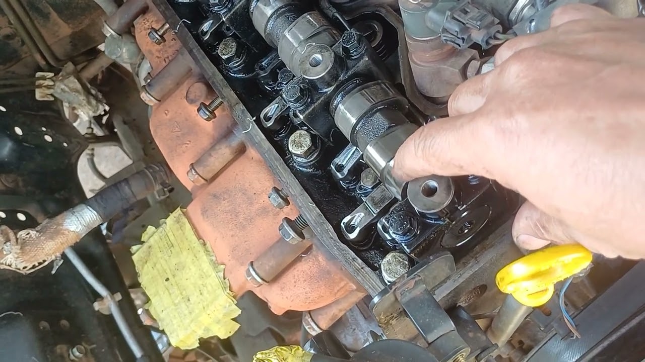Regulagem de válvulas, motor MWM SPRINT,  2.8 , faça na sua garagem , maneira fácil ( parte 2)