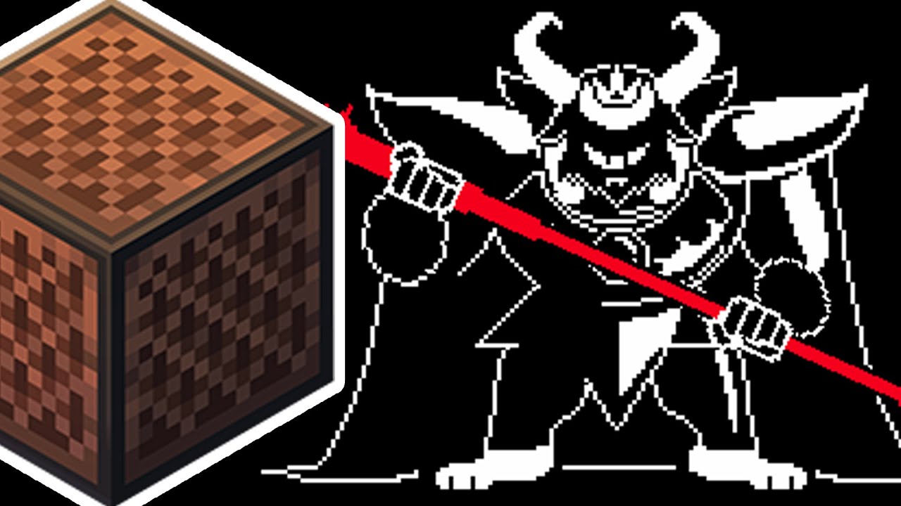Undertale: Bergentrückung + ASGORE | Minecraft Note Block Cover