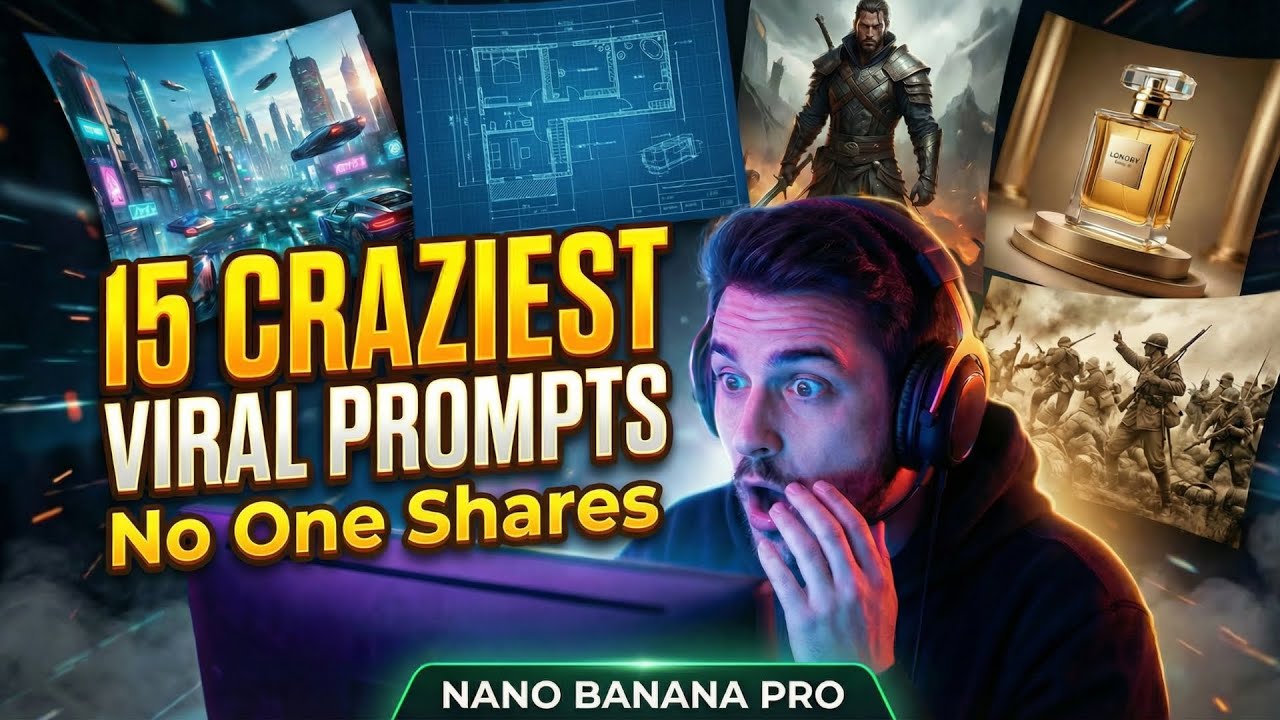 15 вирусных подсказок для Nano Banana Pro, о которых никто не говорит