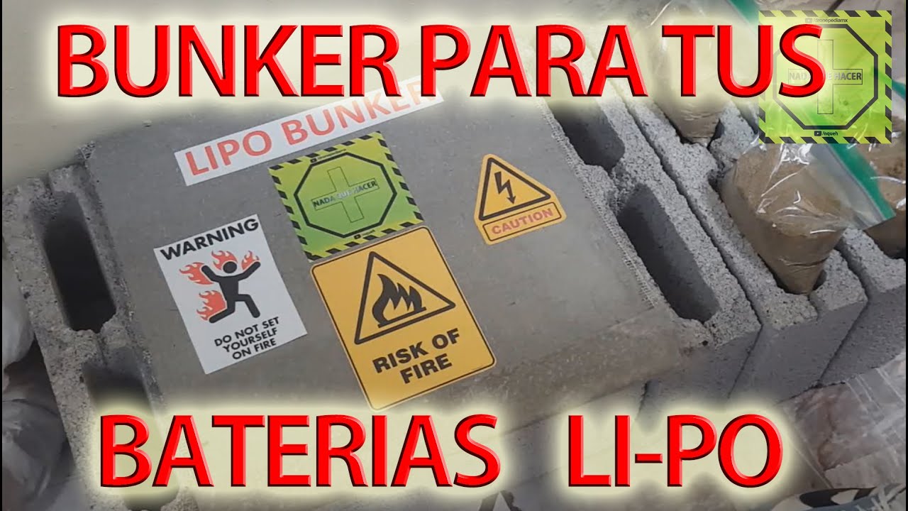 LIPO BUNKER CARGA Y ALMACENA DE FORMA SEGURA TUS LIPOS |DRONEPEDIAMX
