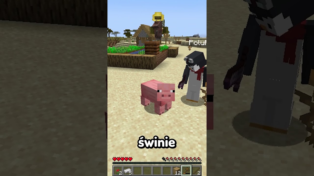 MINECRAFT ALE M&Oacute;J KOLEGA KONTROLUJE MOJĄ GRE