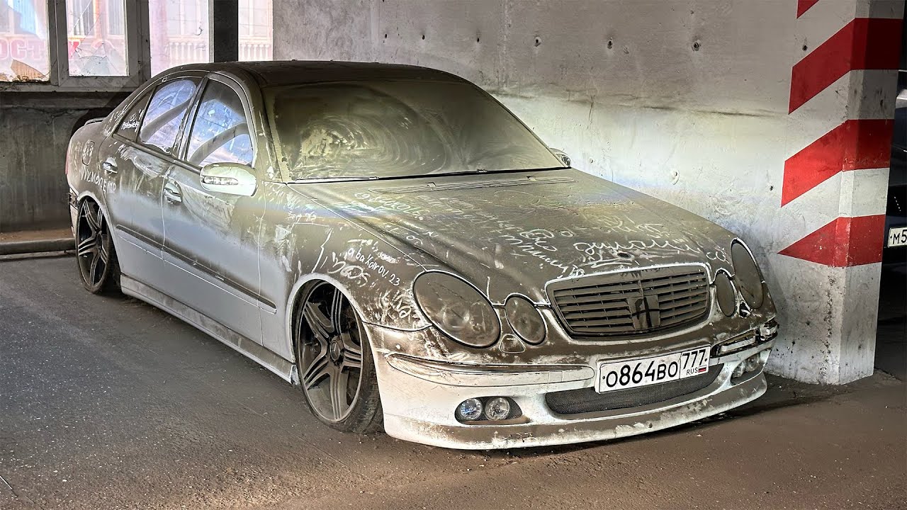 РЕДКИЙ ЗАБРОШЕННЫЙ BRABUS 6.1 W211! МАШИНА МОЕЙ МЕЧТЫ
