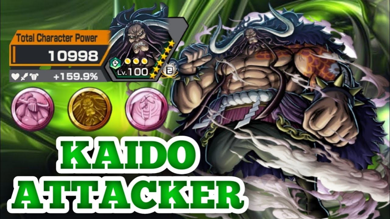 KAIDO ATTACKER GAMEPLAY | ONE PIECE BOUNTY RUSH | OPBR