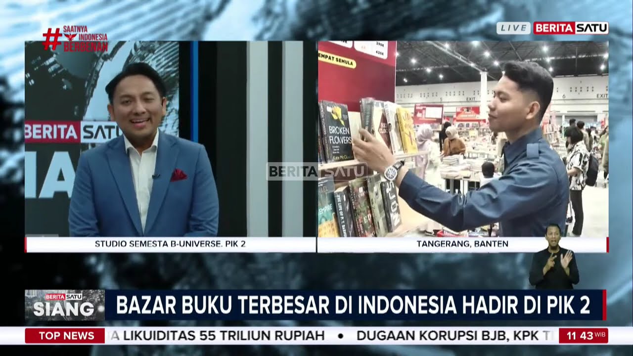 Bazar Buku Terbesar di Indonesia Big Bad Wolf Hadir di NICE PIK 2 #Beritasatu