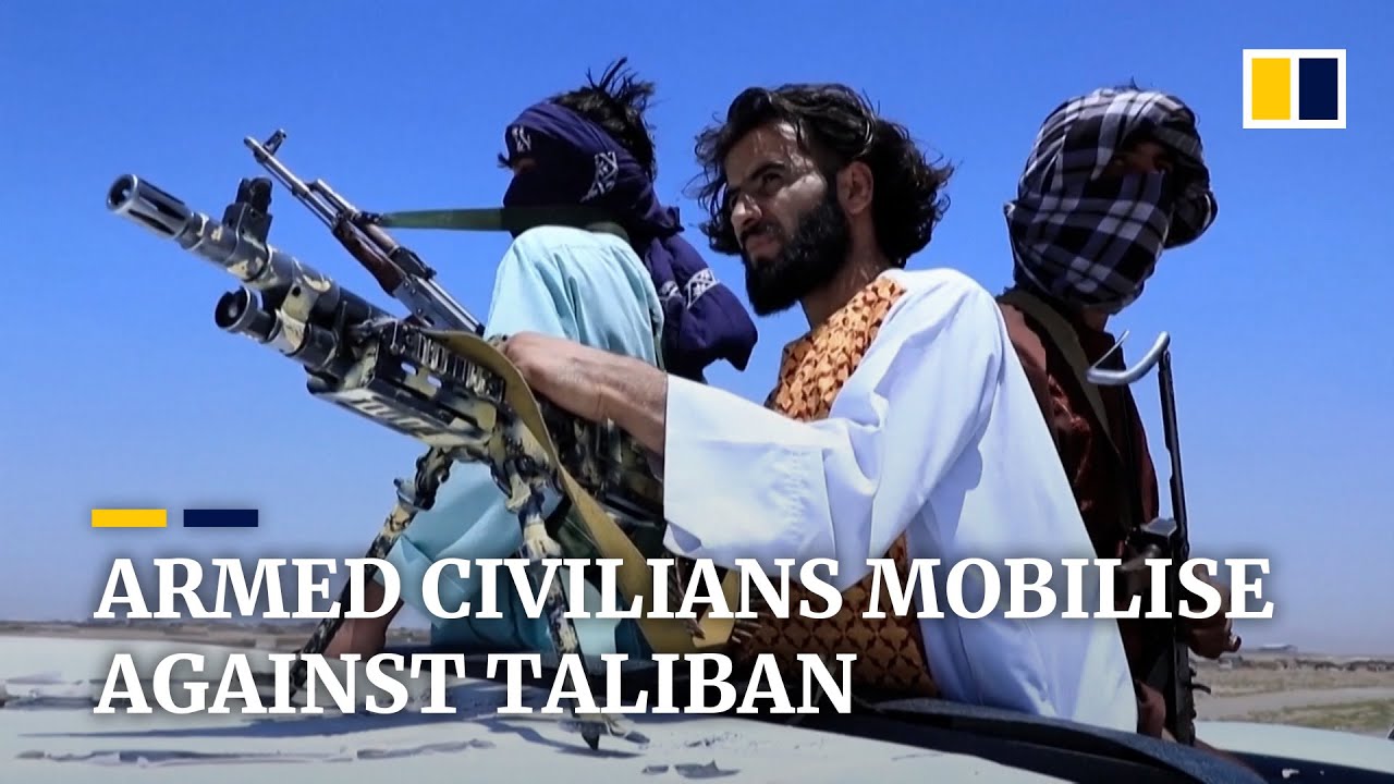 Armed Afghan civilians mobilise to reverse Taliban gains