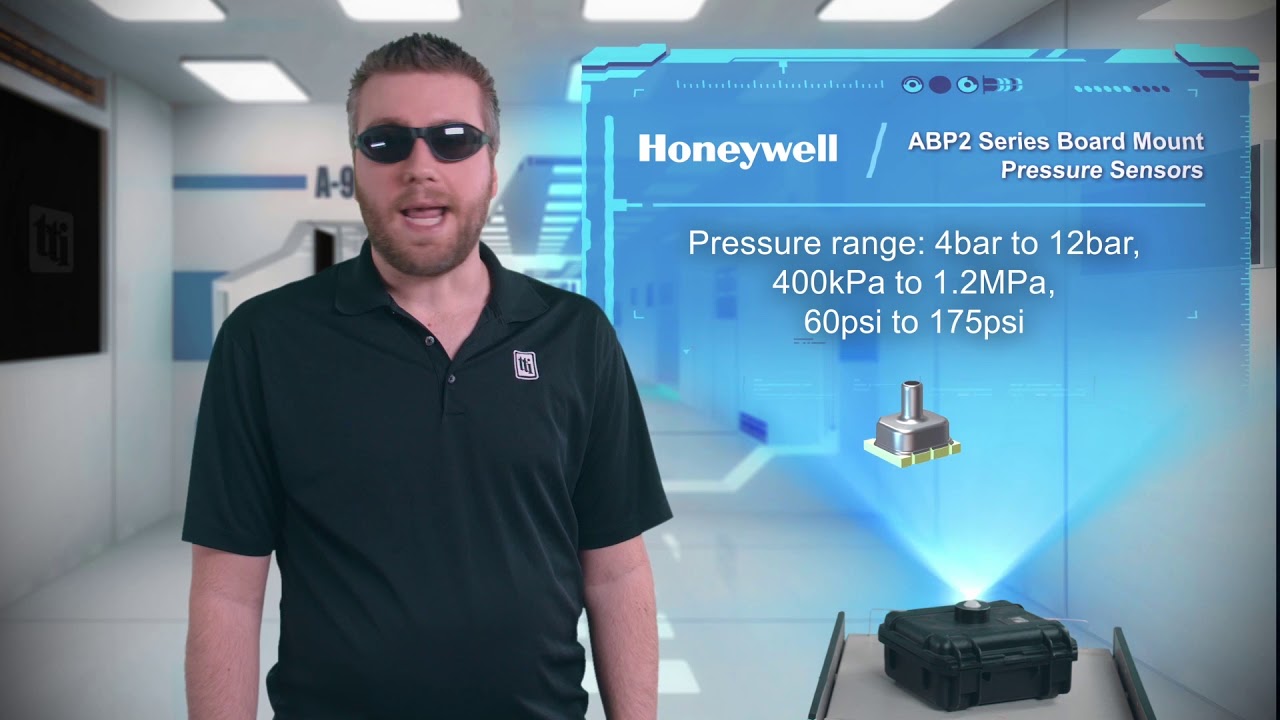 Honeywell ABP2 Series Board Mount Pressure Sensors - Tech Specs | TTI, Inc.
