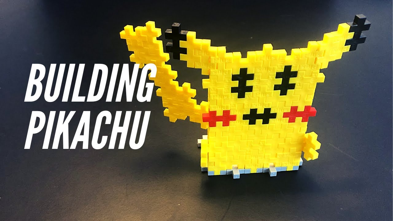 Plus-Plus: Pikachu Instructions (Pokemon)