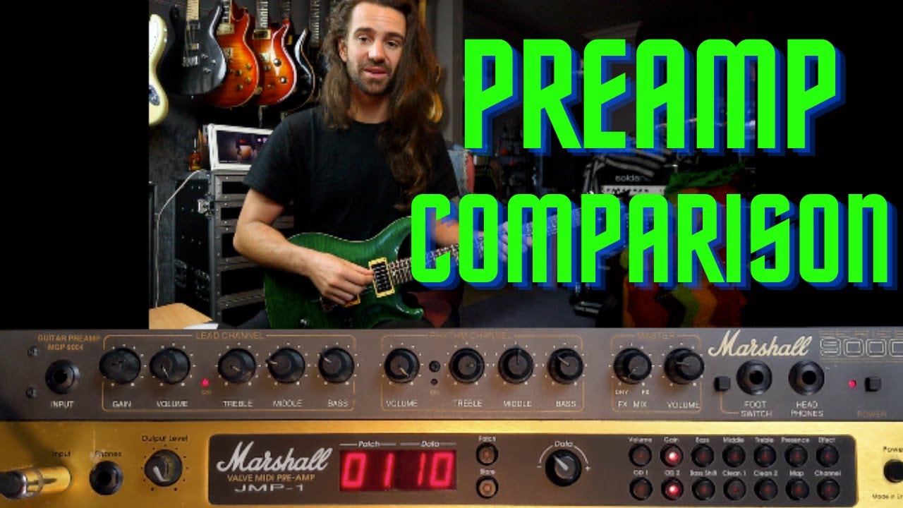 Marshall JMP 1 против 9000 &mdash; сравнение предусилителей