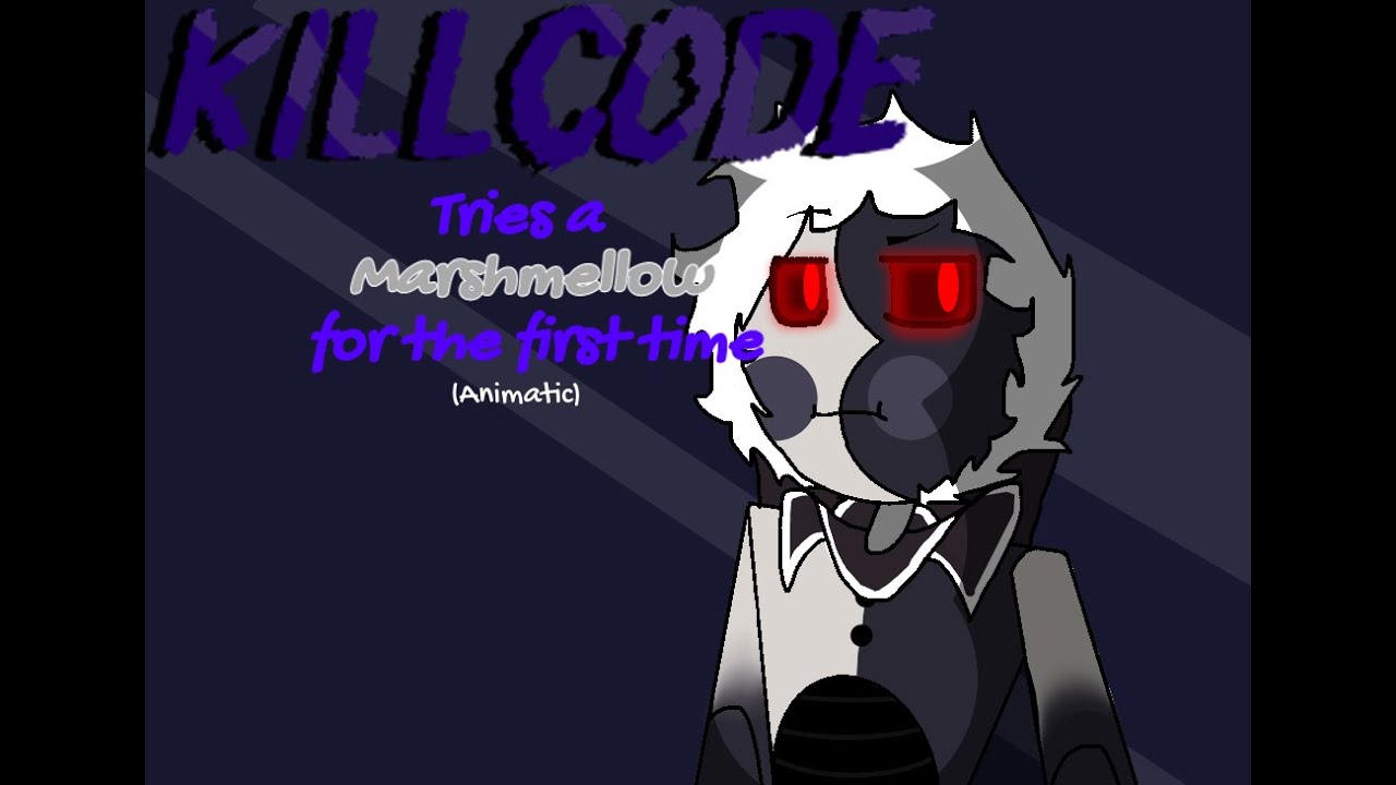Killcode trying a marshmallow, for the first time 