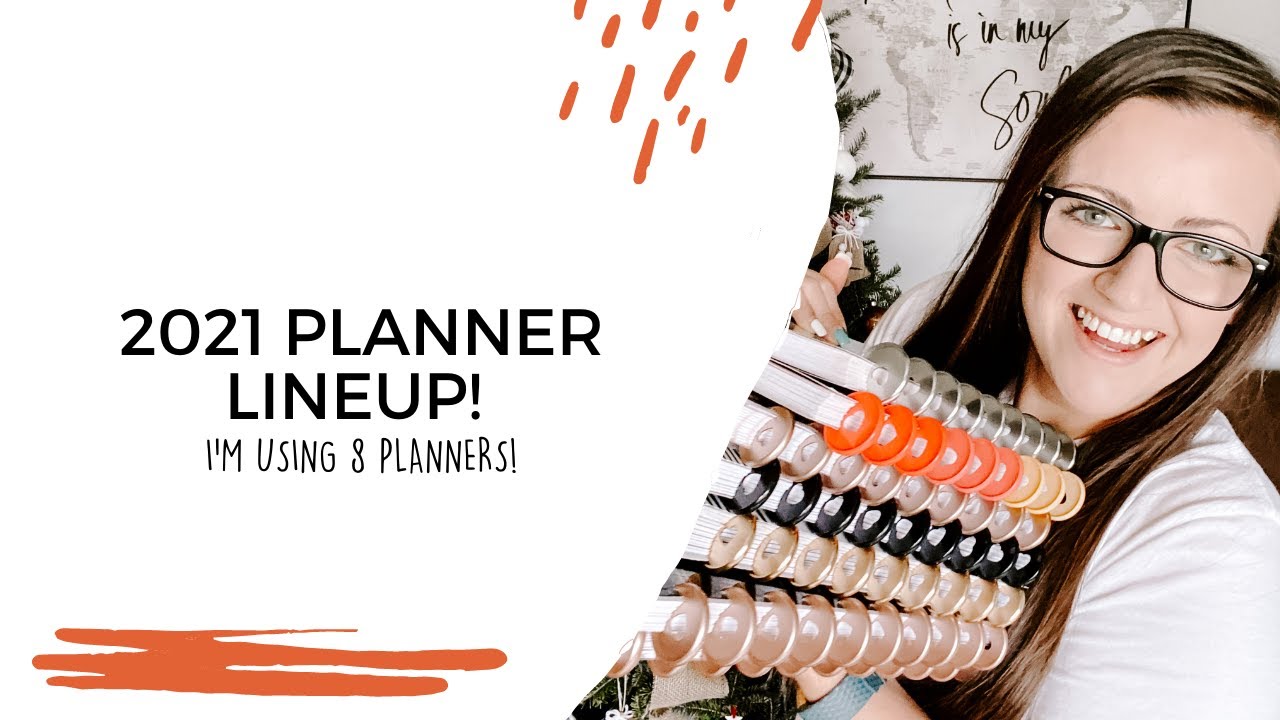 2021 PLANNER LINEUP | I'M USING 8 PLANNERS FOR 2021!