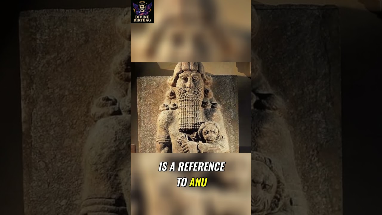 Anu: The Oldest God on Ancient Sumerian Tablet #shorts