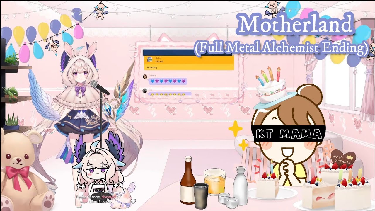 【Enna Alouette】Motherland - Crystal Kay (Full Metal Alchemist ED 3)