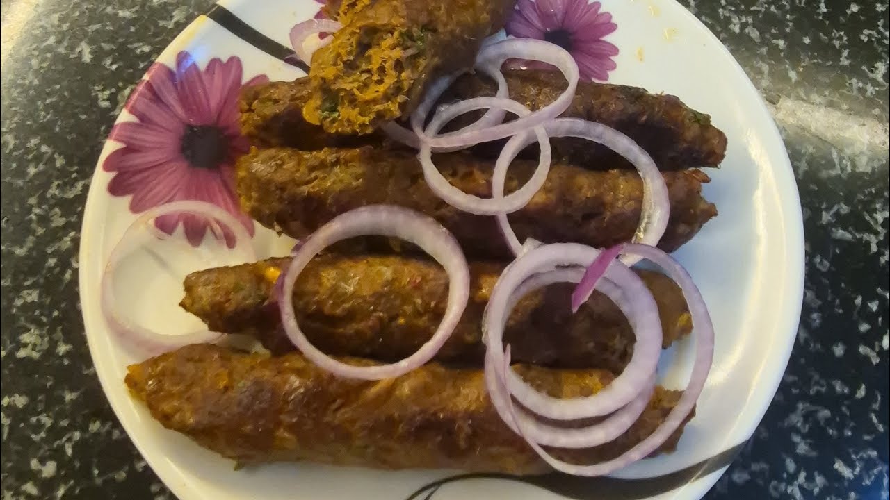 Sheekh kabab at home | Without Grill #food #easyrecipe #viral #explore #bangalorefamous #seekhkabab 