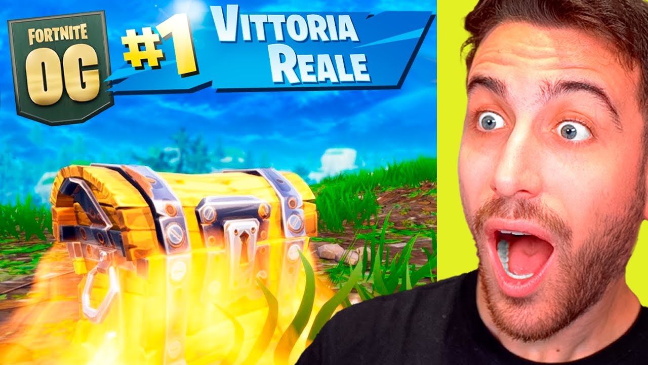 Gioco la Only 1 CHEST Challenge e VINCO la Partita! Stagione OG Fortnite ITA!