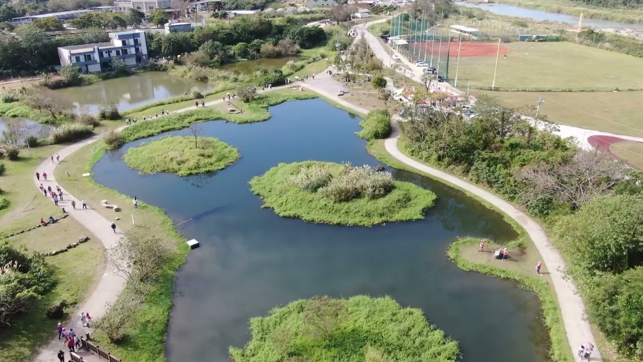[空拍系列] 月眉人工濕地生態公園