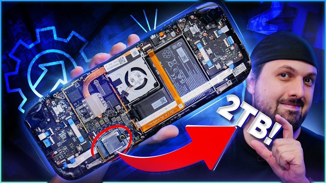 FAZENDO UM UPGRADE NO MEU STEAMDECK: 2 TB DE ARMAZENAMENTO!