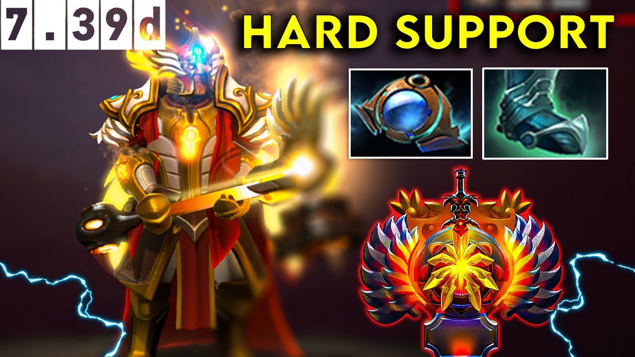 Omniknight Immortal Hard Support - Dota 2 Patch 7.39d Pro Pub Gameplay