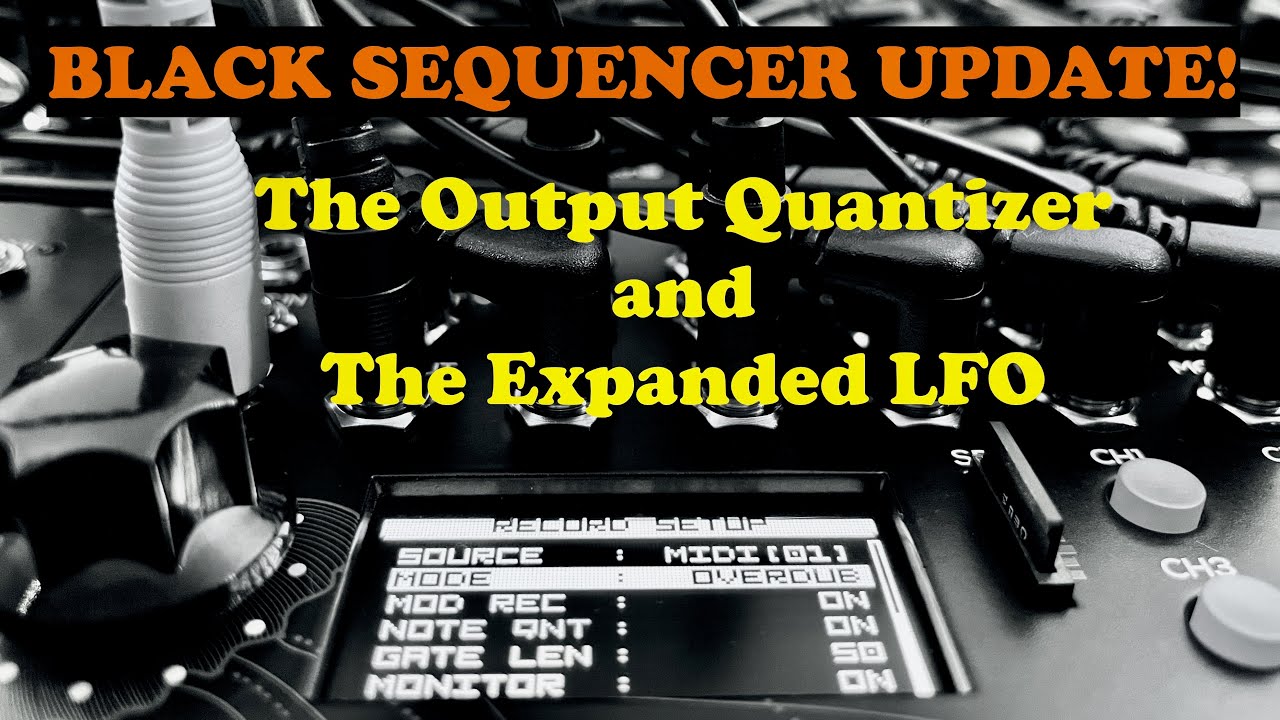 Erica Synths Black Sequencer FW Update!