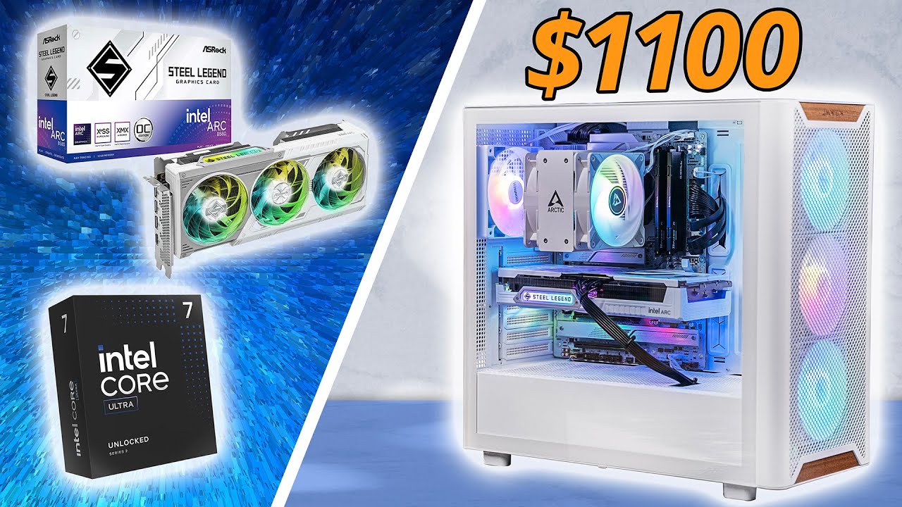 Let's Build A Budget $1100 PC at Micro Center